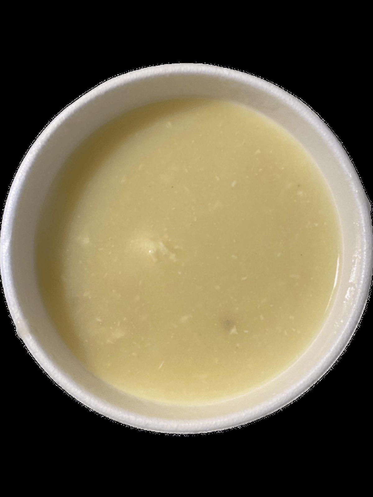 Bowl of Soup with Crackers