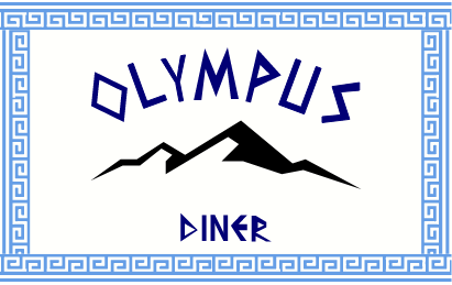 Olympus Diner Logo